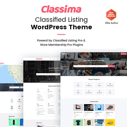 Classima Launch a Powerful Classified Ads Site on WordPress